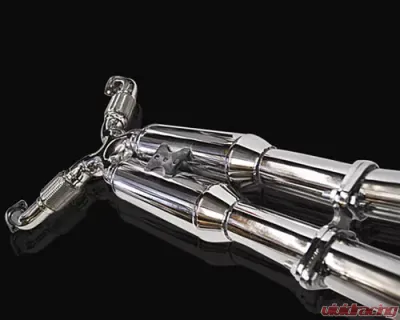 ARK GRIP Stainless Catback Exhaust w/Polished Tips Infiniti G37 Coupe 2008-2013 - SM1102-0103G