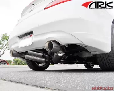 ARK GRIP Stainless Catback Exhaust w/Polished Tips Infiniti G37 Coupe 2008-2013 - SM1102-0103G