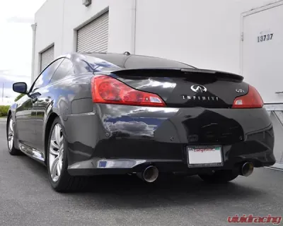 ARK GRIP Stainless Catback Exhaust w/Burnt Tips Infiniti G37 Coupe AWD 2008-2013 - SM1102-0207G