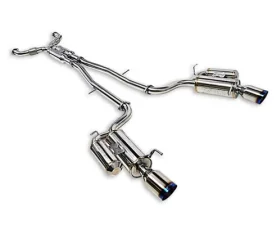 ARK GRIP Stainless Catback Exhaust w/Burnt Tips Infiniti G35 / G37 Sedan 2007-2013