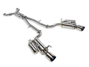 ARK GRIP Stainless Catback Exhaust w/Burnt Tips Infiniti G35 / G37 Sedan 2007-2013 - SM1103-0207G - Image 4