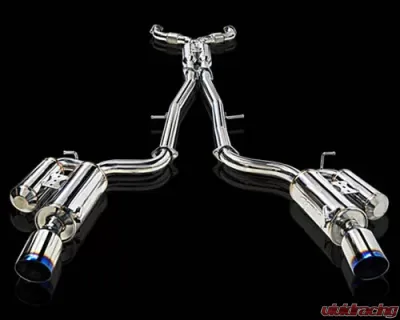 ARK GRIP Stainless Catback Exhaust w/Burnt Tips Infiniti G35 / G37 Sedan 2007-2013 - SM1103-0207G