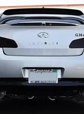 ARK GRIP Stainless Catback Exhaust w/Burnt Tips Infiniti G35 / G37 Sedan 2007-2013                                     - SM1103-0207G - Image 4