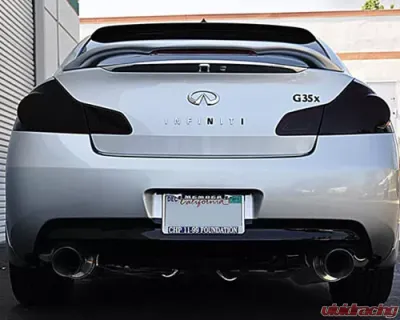 ARK GRIP Stainless Catback Exhaust w/Burnt Tips Infiniti G35 / G37 Sedan 2007-2013 - SM1103-0207G
