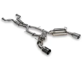 ARK GRIP Stainless Catback Exhaust w/Polished Tips Infiniti FX35 / FX37 2009-2013