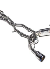 ARK GRIP Stainless Catback Exhaust w/Burnt Tips Infiniti FX35 / FX37 2009-2013                                     - SM1104-0207G - Image 3