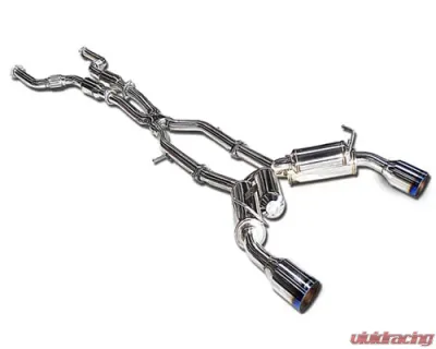 ARK GRIP Stainless Catback Exhaust w/Burnt Tips Infiniti FX35 / FX37 2009-2013 - SM1104-0207G
