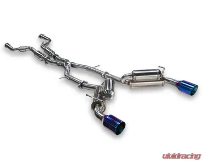 ARK GRIP Stainless Catback Exhaust w/Tecno Tips Infiniti FX35 / FX37 2009-2013 - SM1104-0307G
