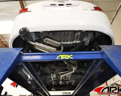 ARK GRIP Stainless Catback Exhaust w/Burnt Tip Scion tC 2011-2013 - SM1201-0210G
