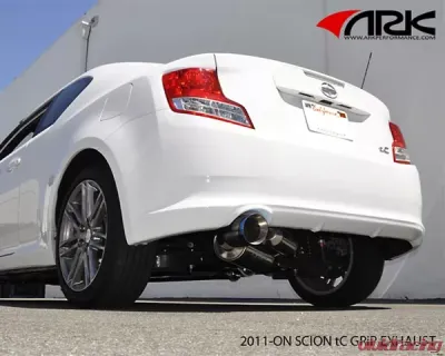 ARK GRIP Stainless Catback Exhaust w/Burnt Tip Scion tC 2011-2013 - SM1201-0210G