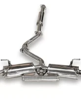 ARK DT-S Stainless Catback Exhaust w/Polished Tips Scion FR-S | Subaru BRZ | Toyota GT-86 2013+                                     - SM1202-0113D - Image 2