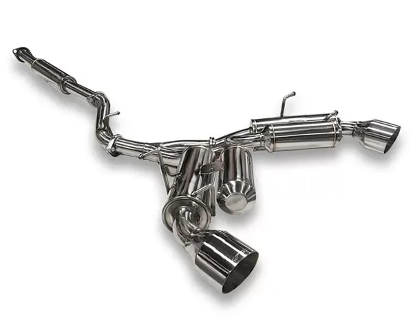 ARK GRIP Stainless Catback Exhaust w/Polished Tips Toyota GT-86 | Scion FR-S | Subaru BRZ 2013+ - SM1202-0113G