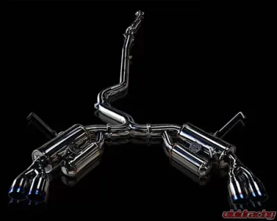 ARK GRIP Stainless Catback Exhaust w/Polished Tips Subaru WRX STi Sedan 2011-2013 - SM1302-0110G