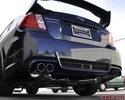 ARK GRIP Stainless Catback Exhaust w/Polished Tips Subaru WRX STi Sedan 2011-2013 - SM1302-0110G