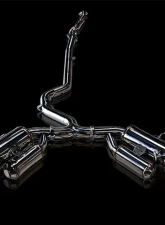 ARK GRIP Stainless Catback Exhaust w/Burnt Tips Subaru WRX STi Sedan 2011-2013                                     - SM1302-0210G - Image 2