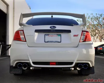 ARK GRIP Stainless Catback Exhaust w/Burnt Tips Subaru WRX STi Sedan 2011-2013 - SM1302-0210G