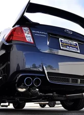 ARK GRIP Stainless Catback Exhaust w/Burnt Tips Subaru WRX STi Sedan 2011-2013                                     - SM1302-0210G - Image 4