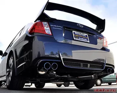 ARK GRIP Stainless Catback Exhaust w/Burnt Tips Subaru WRX STi Sedan 2011-2013 - SM1302-0210G