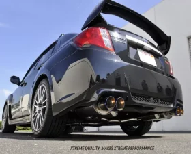 ARK DT-S Stainless Catback Exhaust w/Quad Tip Tecno Subaru WRX STI Sedan 2011-2022