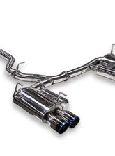 ARK DT-S Stainless Catback Exhaust w/Quad Tip Tecno Subaru WRX STI Sedan 2011-2022                                     - SM1302-0310D - Image 2