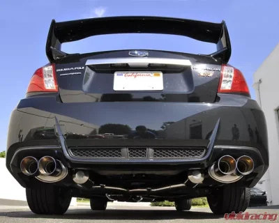 ARK DT-S Stainless Catback Exhaust w/Quad Tip Tecno Subaru WRX STI Sedan 2011-2022 - SM1302-0310D