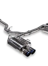 ARK DT-S Stainless Catback Exhaust w/Polished Tip Subaru WRX 2.5L H4 TURBO | Sti 2.5L H4 TURBO 2011-2021                                     - SM1304-0115D - Image 2