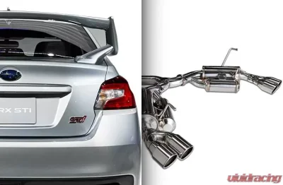 ARK GRIP Stainless Catback Exhaust Subaru WRX 2.5L H4 TURBO | Sti 2.5L H4 TURBO 2011-2021 - SM1304-0115G