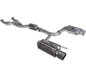 ARK DT-S Stainless Catback Exhaust w/Polished Tips Lexus IS250 350 2006-2012