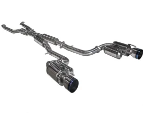 ARK GRIP Stainless Catback Exhaust w/Polished Tip Lexus IS350 250 2014