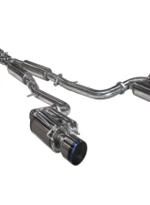 ARK GRIP Stainless Catback Exhaust w/Polished Tip Lexus IS350 250 2014                                     - SM1500-0114G - Image 4