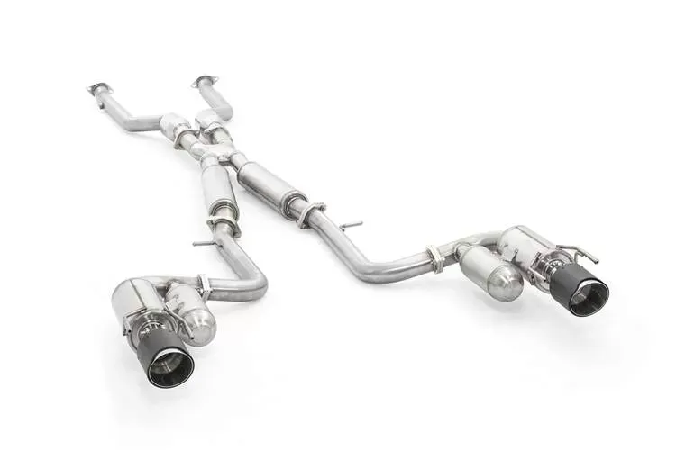 ARK GRIP Stainless Catback Exhaust w/Carbon Fiber Tip Lexus IS250 | IS350 RWD 2017-2019 - SM1500-2417G
