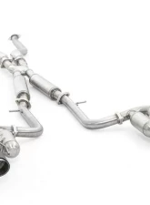 ARK GRIP Stainless Catback Exhaust w/Carbon Fiber Tip Lexus IS250 | IS350 RWD 2017-2019                                     - SM1500-2417G - Image 2