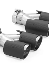 ARK GRIP Stainless Catback Exhaust w/Carbon Fiber Tip Lexus IS250 | IS350 RWD 2017-2019                                     - SM1500-4417G - Image 3