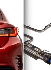 ARK GRIP Stainless Catback Exhaust w/Burnt Tips Lexus RC 300 | RC 350 AWD 2015-2018                                     - SM1511-0215G - Image 2