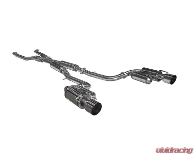 ARK 2.5inch Stainless GRIP Catback Exhaust w/Polished Dual Tips Lexus IS 250 | 300 | 350 AWD 2014-2016 - SM1502-0114G