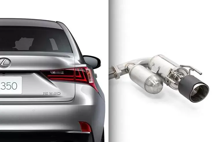 ARK GRIP Stainless Catback Exhaust w/Polished Tip Lexus IS250 | IS 300 | IS350 AWD 2017-2019 - SM1502-2117G