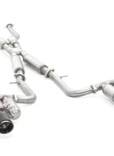 ARK GRIP Stainless Catback Exhaust w/Carbon Fiber Tip Lexus IS250 | IS 300 | IS350 AWD 2017-2019                                     - SM1502-2417G - Image 2