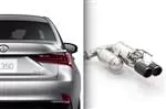 ARK GRIP Stainless Catback Exhaust w/Carbon Fiber Tip Lexus IS250 | IS 300 | IS350 AWD 2017+ - SM1502-4417G