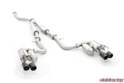 ARK GRIP Stainless Catback Exhaust w/Carbon Fiber Tip Lexus IS200T | IS300 RWD 2017-2019 - SM1520-4417G