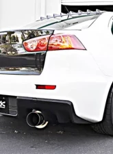 ARK N-II Stainless Catback Exhaust Mitsubishi Evolution X 2008-2013                                     - SM1801-0003N - Image 3