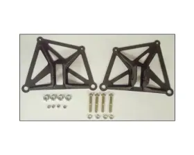 Brey Krause Seat Brace Adapter Kit for R1035 Porsche 996 C2/C4 | 997 Carrera 1998-2008