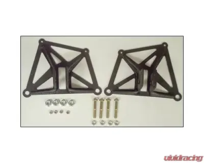 Brey Krause Seat Brace Adapter Kit for R1035 Porsche 996 C2/C4 | 997 Carrera 1998-2008 - R-9017
