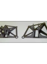Brey Krause Seat Brace Adapter Kit for R1035 Porsche 996 C2/C4 | 997 Carrera 1998-2008                                     - R-9017 - Image 2