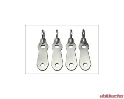 Brey Krause SHORT Lap Belt Mount Kit Pair Chevrolet Corvette C6 2005-2013 - R-9121