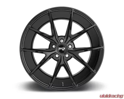 Niche M119 Misano Gloss Black 1-Piece Cast Wheel 20x9 5x120 35mm - M119209021+35