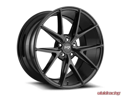 Niche M119 Misano Gloss Black 1-Piece Cast Wheel 20x9 5x120 35mm - M119209021+35