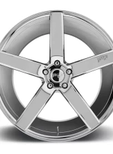 Niche M132 Milan Chrome 1-Piece Cast Wheel 19x8.5 5x114.3 35mm                                     - M132198565+35 - Image 2