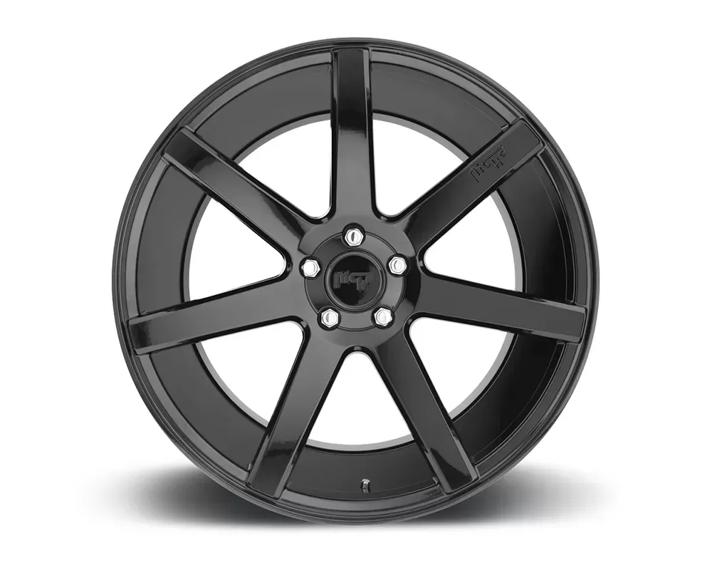 Niche M168 Verona Gloss Black 1-Piece Cast Wheel 20x10 5x114.3 40mm - M168200065+40