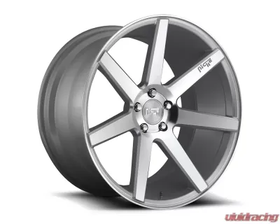 Niche M179 Verona Silver & Machined 1-Piece Cast Wheel 20x9 5x120 35mm - M179209021+35