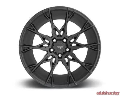 Niche M183 Staccato Satin Black 1-Piece Cast Wheel 20x10 5x120 40mm - M183200021+40